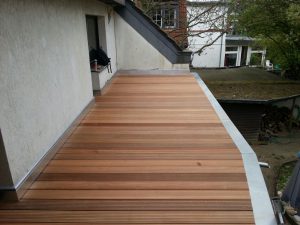Balkon - Werdener Weg - Neu - Bankirai